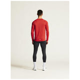 Rush 2.0 Ls Tee M - Red - Closeup 3