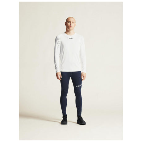 Rush 2.0 Ls Tee M - White - Closeup 1