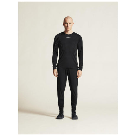 Rush 2.0 Ls Tee M - Black - Closeup 1