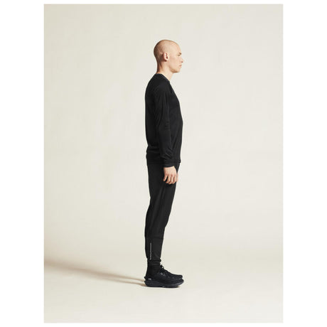 Rush 2.0 Ls Tee M - Black - Closeup 2