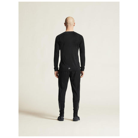 Rush 2.0 Ls Tee M - Black - Closeup 3