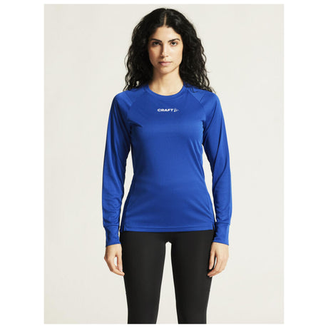 Rush 2.0 Ls Tee W - Cobalt - Closeup 5