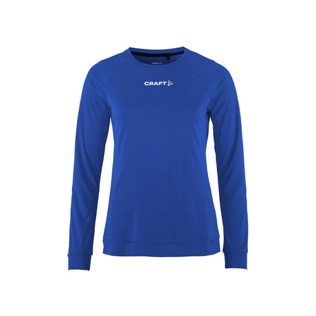 Rush 2.0 Ls Tee W - Cobalt - Front