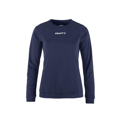 Rush 2.0 Ls Tee W - Navy - Front