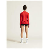 Rush 2.0 Ls Tee W - Red - Closeup 3