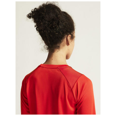 Rush 2.0 Ls Tee W - Red - Closeup 7