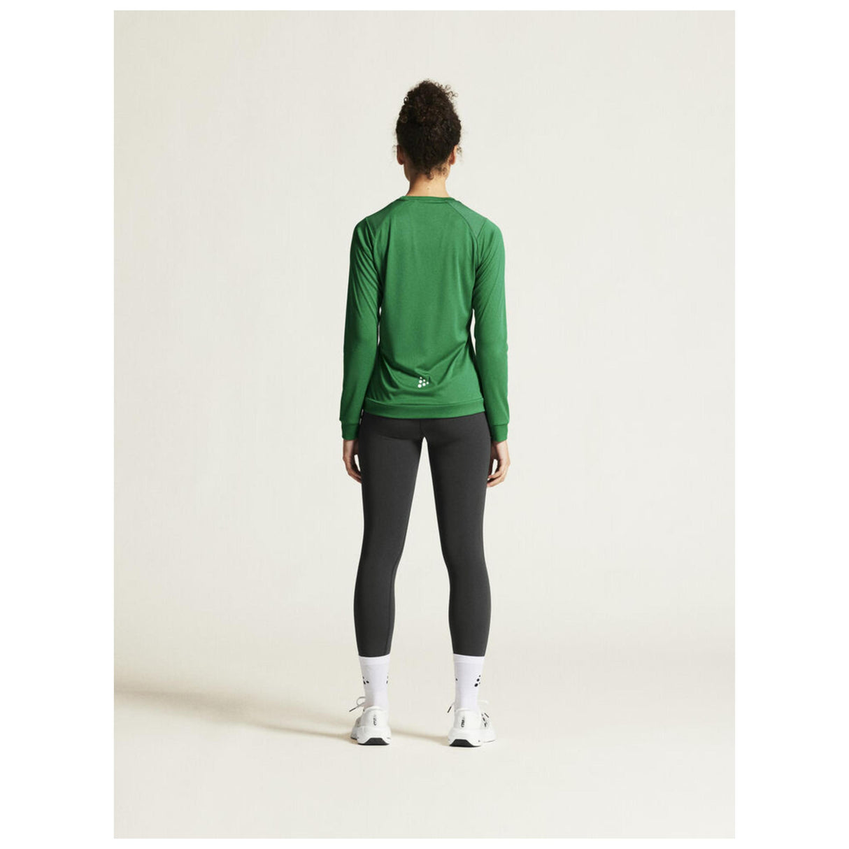 Rush 2.0 Ls Tee W - Green - Closeup 3