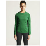 Rush 2.0 Ls Tee W - Green - Closeup 5