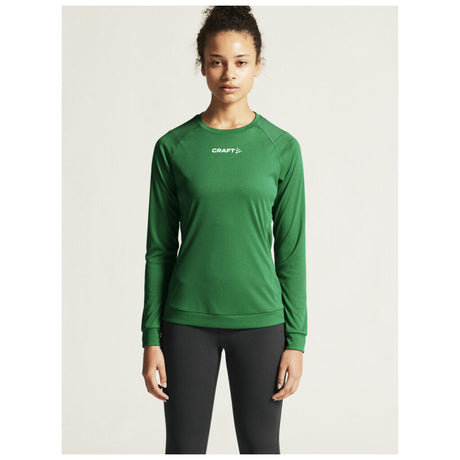 Rush 2.0 Ls Tee W - Green - Closeup 5