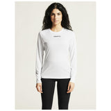 Rush 2.0 Ls Tee W - White - Closeup 5