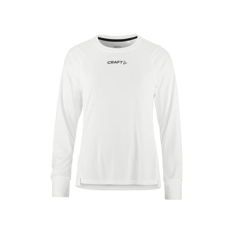 Rush 2.0 Ls Tee W - White - Front