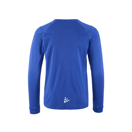Rush 2.0 Ls Tee Jr - Cobalt - Back