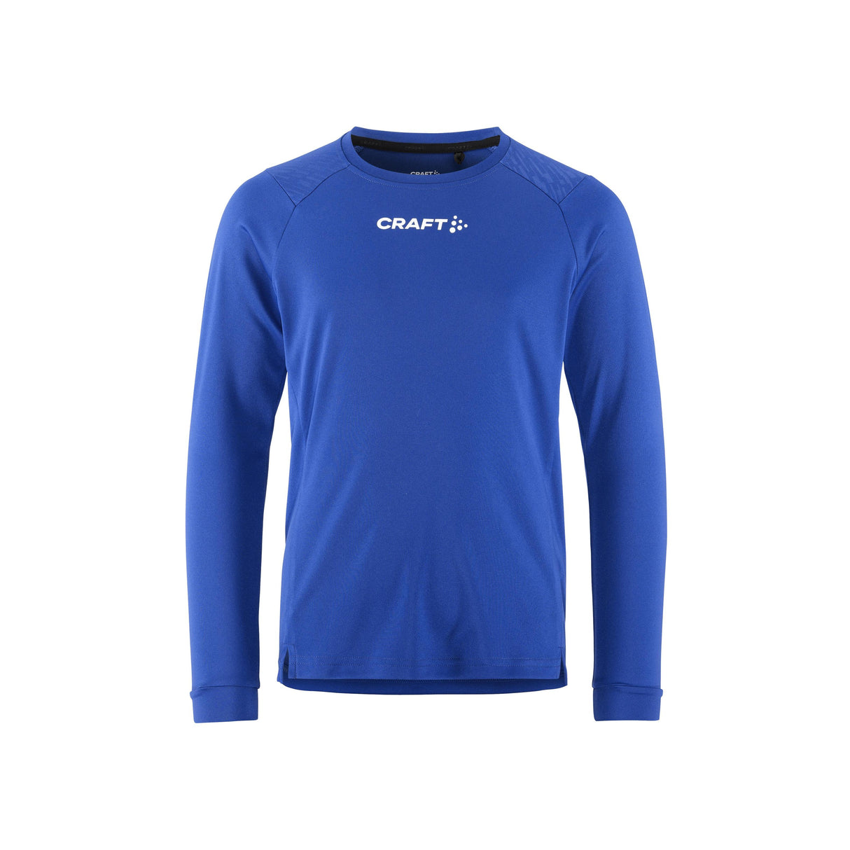 Rush 2.0 Ls Tee Jr - Cobalt - Front