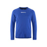 Rush 2.0 Ls Tee Jr - Cobalt - Front