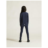 Rush 2.0 Ls Tee Jr - Navy - Closeup 4