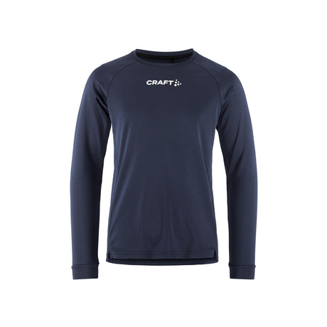 Rush 2.0 Ls Tee Jr - Navy - Front