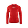 Rush 2.0 Ls Tee Jr - Red - Front