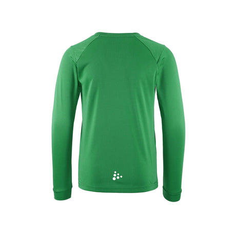 Rush 2.0 Ls Tee Jr - Green - Back
