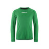 Rush 2.0 Ls Tee Jr - Green - Front