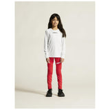 Rush 2.0 Ls Tee Jr - White - Closeup 1