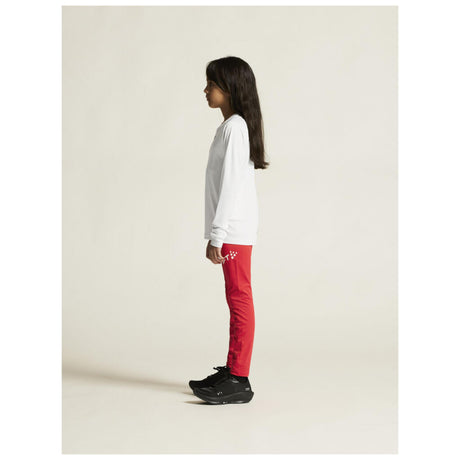 Rush 2.0 Ls Tee Jr - White - Closeup 2