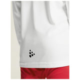 Rush 2.0 Ls Tee Jr - White - Closeup 6