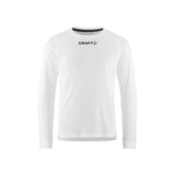 Rush 2.0 Ls Tee Jr - White - Front
