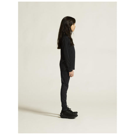 Rush 2.0 Ls Tee Jr - Black - Closeup 2