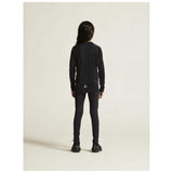 Rush 2.0 Ls Tee Jr - Black - Closeup 4