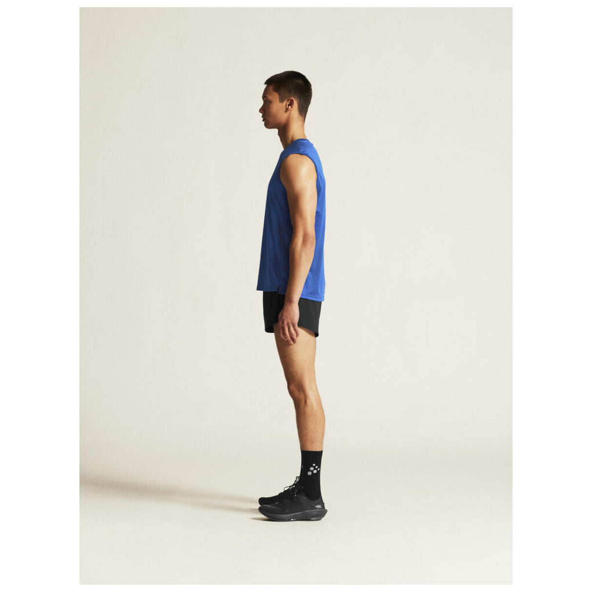 Rush 2.0 Singlet M - Cobalt - Closeup 4