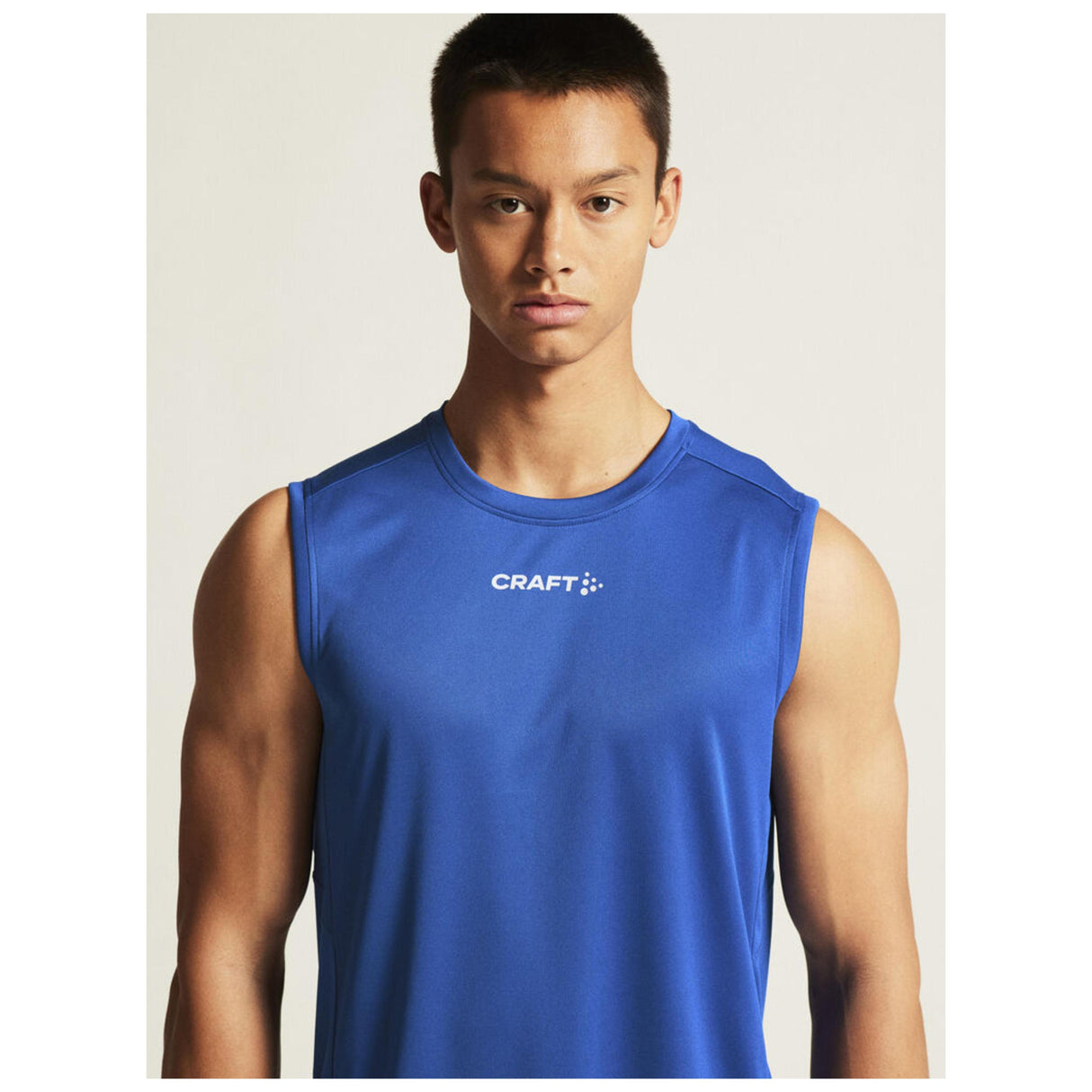 Rush 2.0 Singlet M - Cobalt - Closeup 6