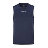 Rush 2.0 Singlet M - Navy - Front