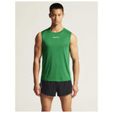Rush 2.0 Singlet M - Green - Closeup 5