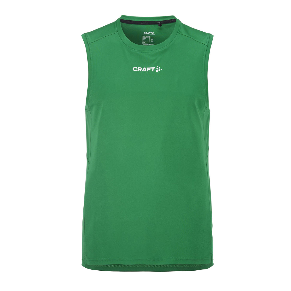 Rush 2.0 Singlet M - Green - Front