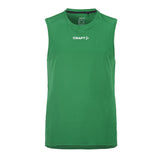 Rush 2.0 Singlet M - Green - Front