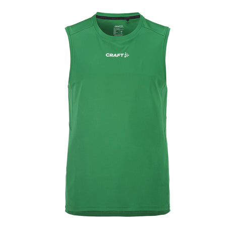 Rush 2.0 Singlet M - Green - Front