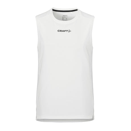 Rush 2.0 Singlet M - White - Front