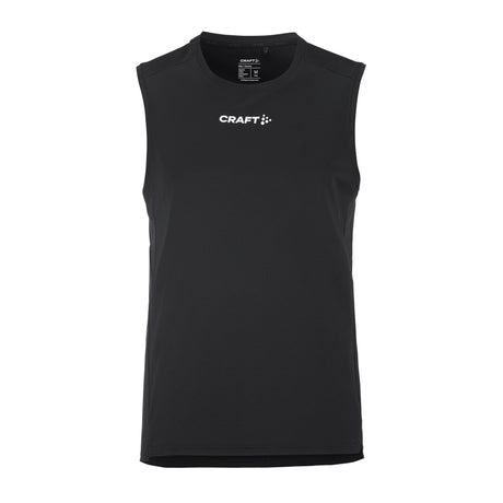 Rush 2.0 Singlet M - Black - Front