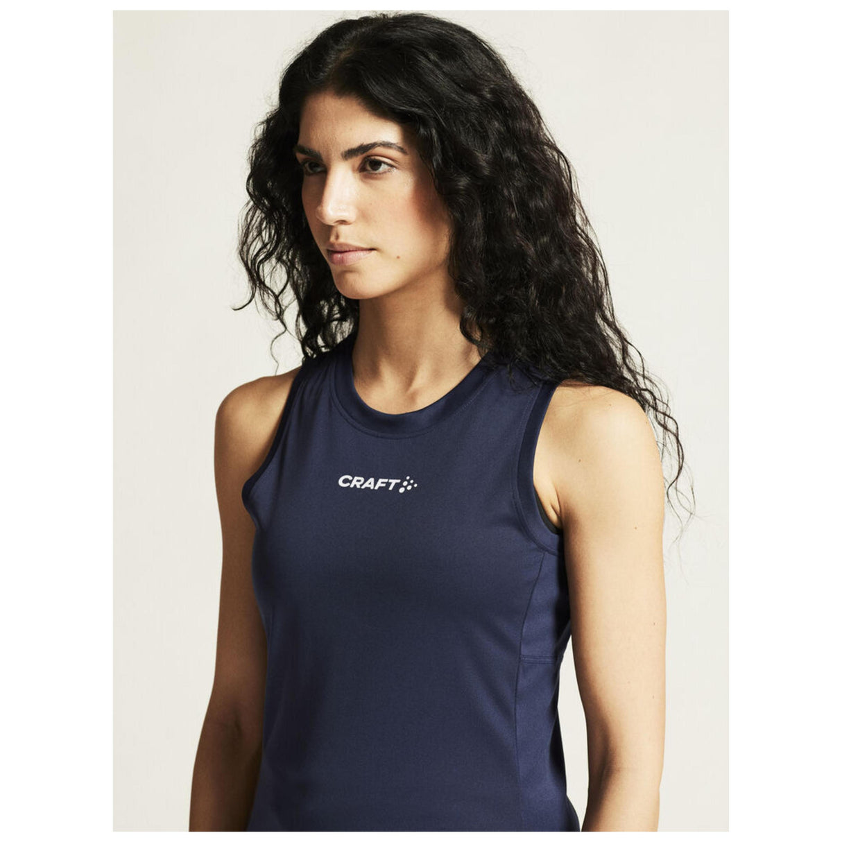 Rush 2.0 Singlet W - Navy - Closeup 6