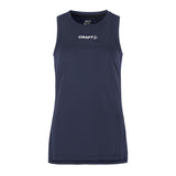 Rush 2.0 Singlet W - Navy - Front