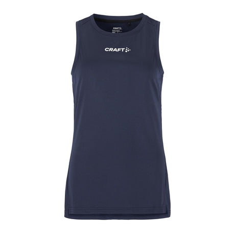 Rush 2.0 Singlet W - Navy - Front