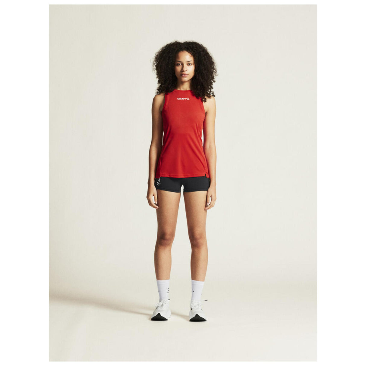 Rush 2.0 Singlet W - Red - Closeup 1