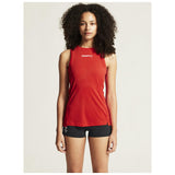 Rush 2.0 Singlet W - Red - Closeup 5