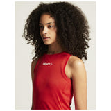 Rush 2.0 Singlet W - Red - Closeup 6