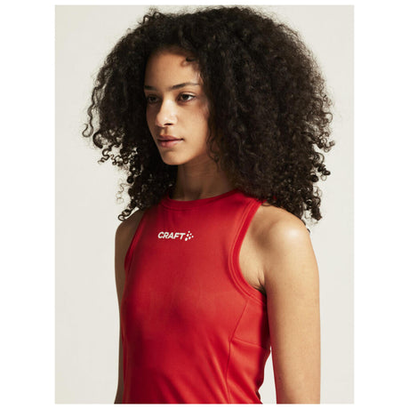 Rush 2.0 Singlet W - Red - Closeup 6