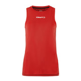 Rush 2.0 Singlet W - Red - Front