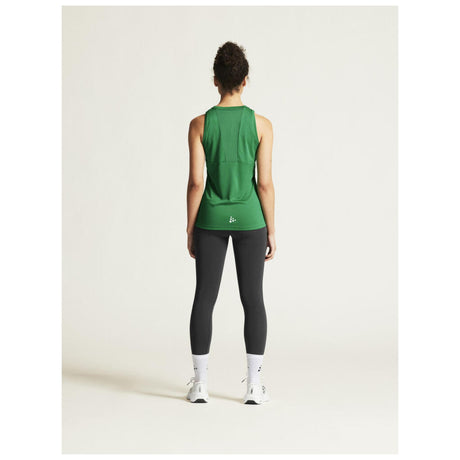 Rush 2.0 Singlet W - Green - Closeup 3