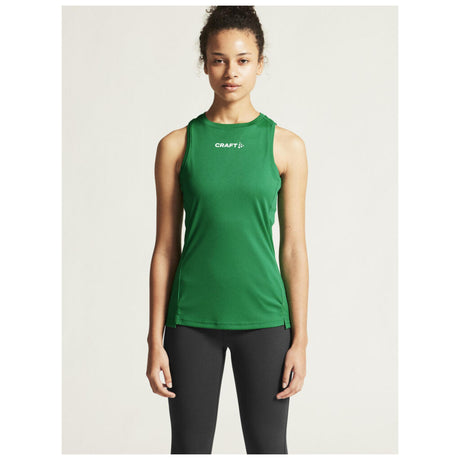 Rush 2.0 Singlet W - Green - Closeup 5