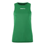 Rush 2.0 Singlet W - Green - Front