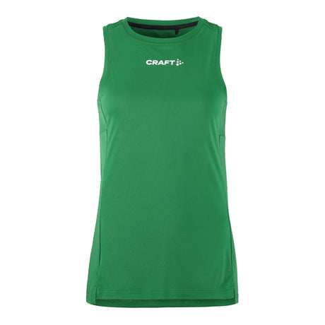 Rush 2.0 Singlet W - Green - Front